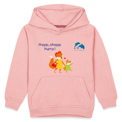 BLUU POMBOO Kinder Premium Hoodie - Kristallrosa