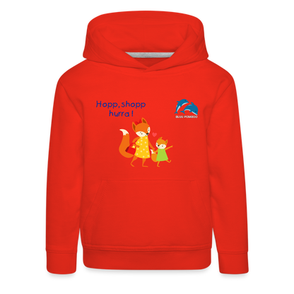 BLUU POMBOO Kinder Premium Hoodie - Rot