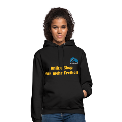 BLUU POMBOO Unisex Hoodie - Schwarz