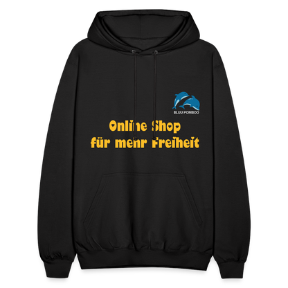 BLUU POMBOO Unisex Hoodie - Schwarz