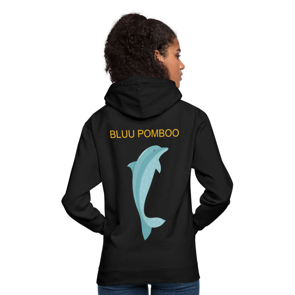 BLUU POMBOO Unisex Hoodie - Schwarz