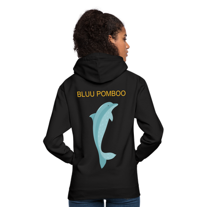 BLUU POMBOO Unisex Hoodie - Schwarz