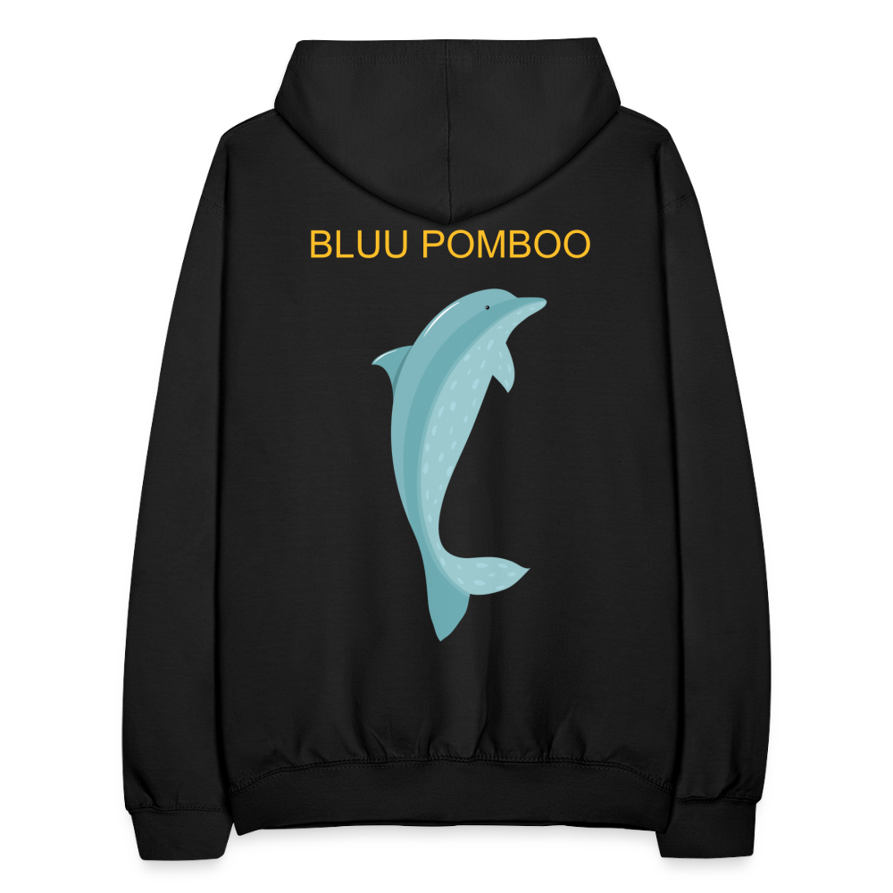 BLUU POMBOO Unisex Hoodie - Schwarz