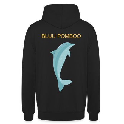 BLUU POMBOO Unisex Hoodie - Schwarz