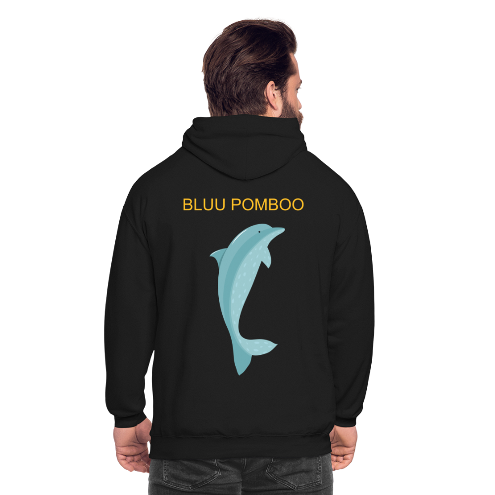 BLUU POMBOO Unisex Hoodie - Schwarz