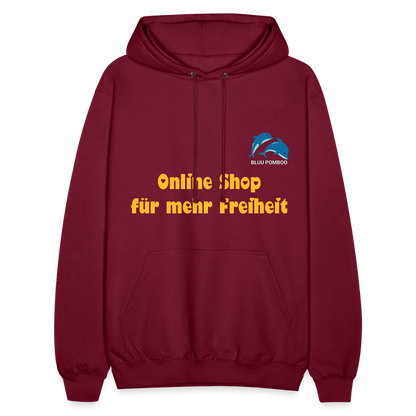 BLUU POMBOO Unisex Hoodie - Bordeaux