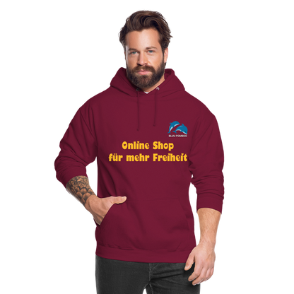 BLUU POMBOO Unisex Hoodie - Bordeaux