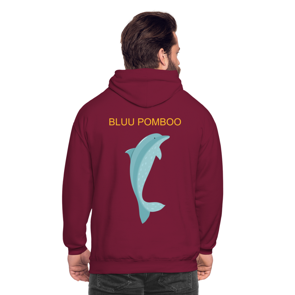 BLUU POMBOO Unisex Hoodie - Bordeaux