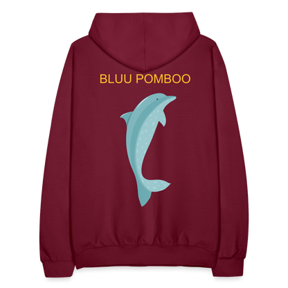 BLUU POMBOO Unisex Hoodie - Bordeaux