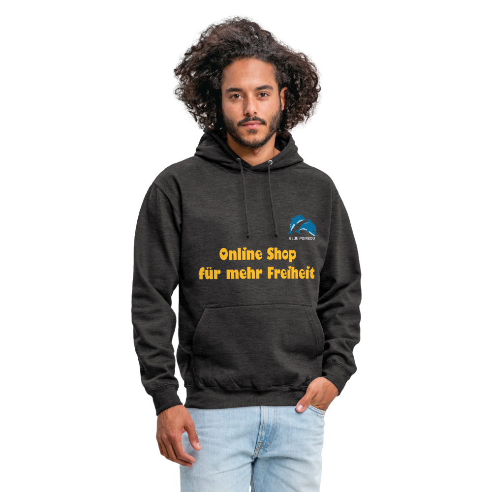 BLUU POMBOO Unisex Hoodie - Anthrazit