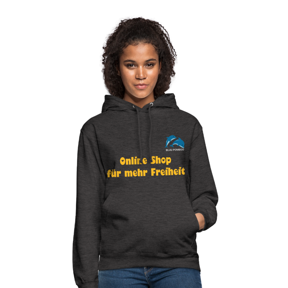 BLUU POMBOO Unisex Hoodie - Anthrazit