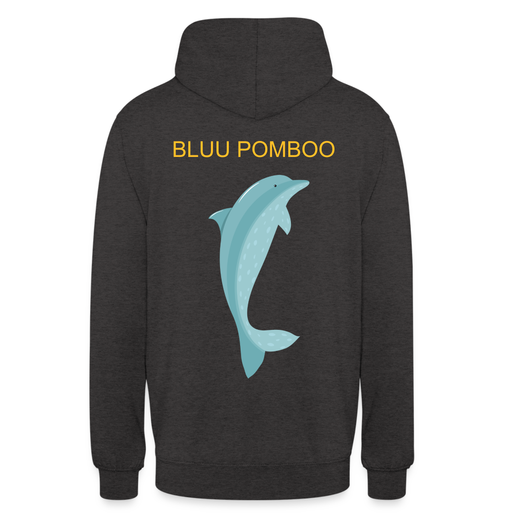 BLUU POMBOO Unisex Hoodie - Anthrazit