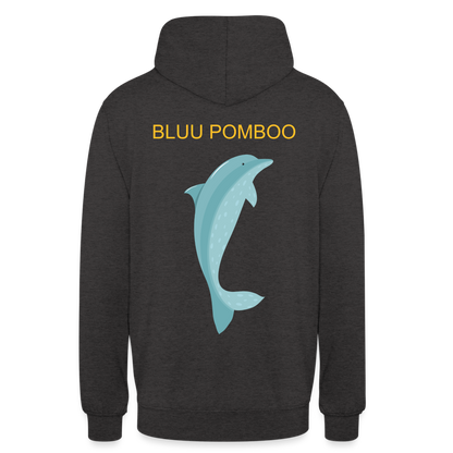 BLUU POMBOO Unisex Hoodie - Anthrazit