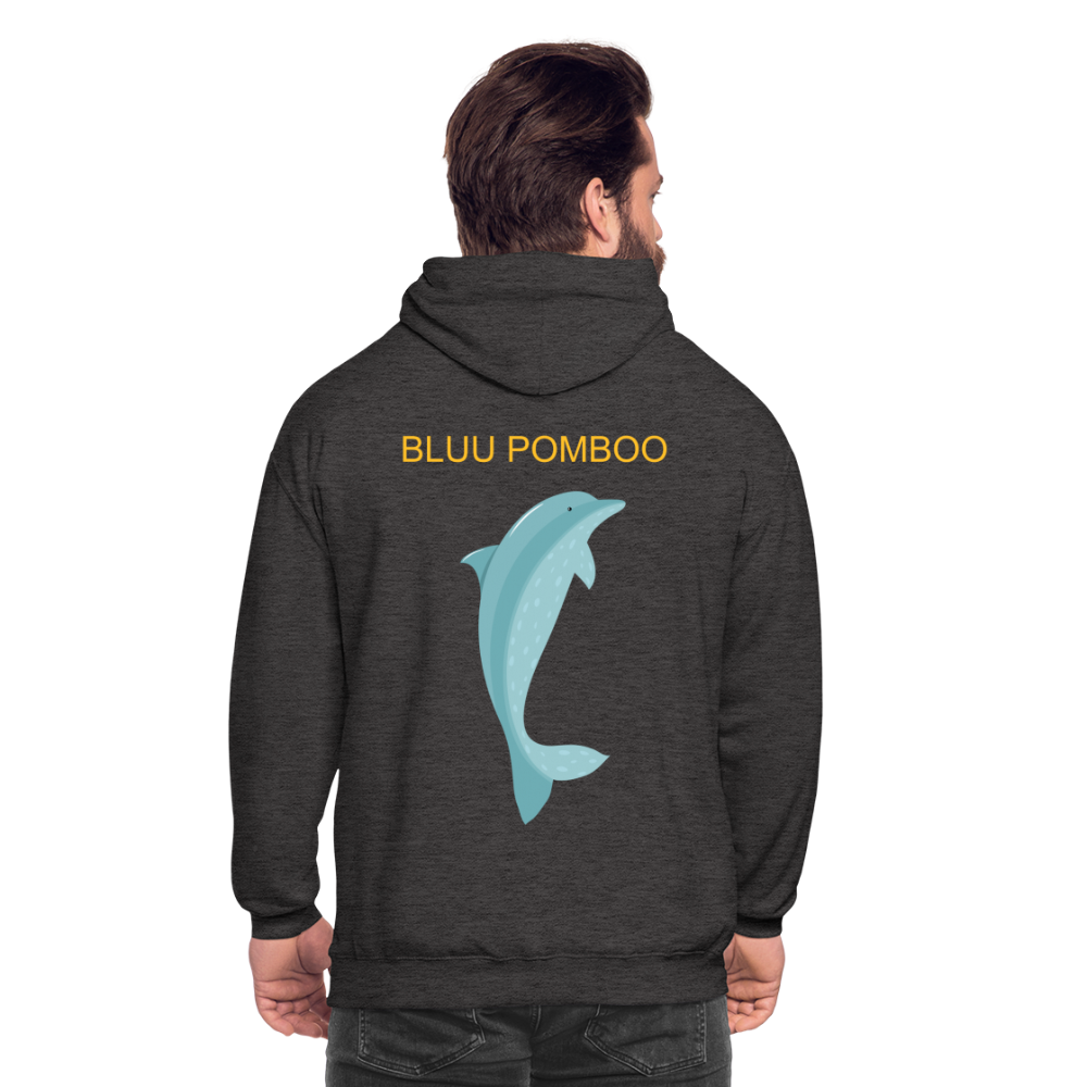 BLUU POMBOO Unisex Hoodie - Anthrazit