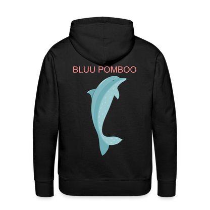 BLUU POMBOO Männer Premium Hoodie - Schwarz