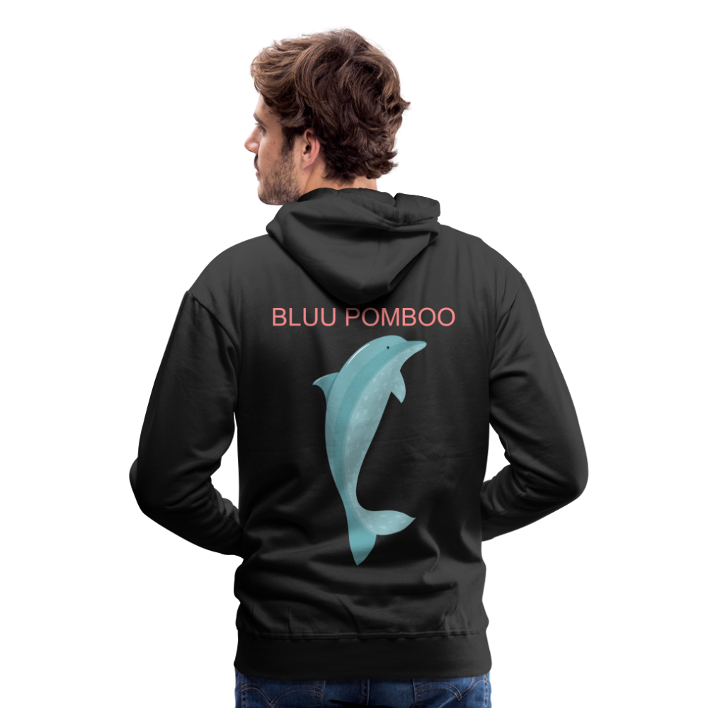 BLUU POMBOO Männer Premium Hoodie - Schwarz