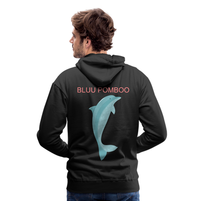 BLUU POMBOO Männer Premium Hoodie - Schwarz