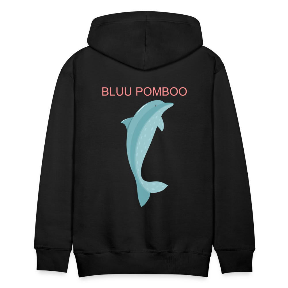 BLUU POMBOO Männer Premium Hoodie - Schwarz