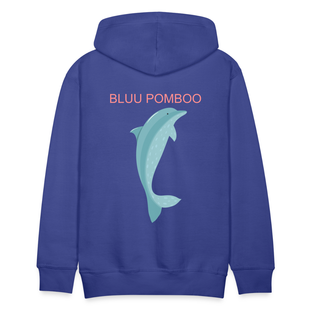 BLUU POMBOO Männer Premium Hoodie - Königsblau