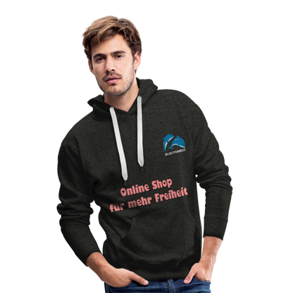 BLUU POMBOO Männer Premium Hoodie - Anthrazit