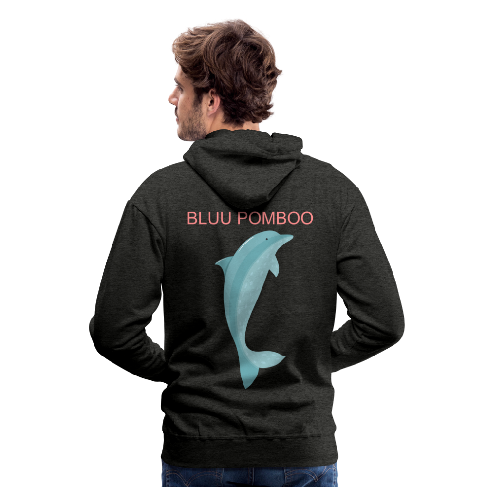 BLUU POMBOO Männer Premium Hoodie - Anthrazit