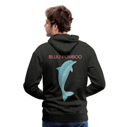 BLUU POMBOO Männer Premium Hoodie - Anthrazit