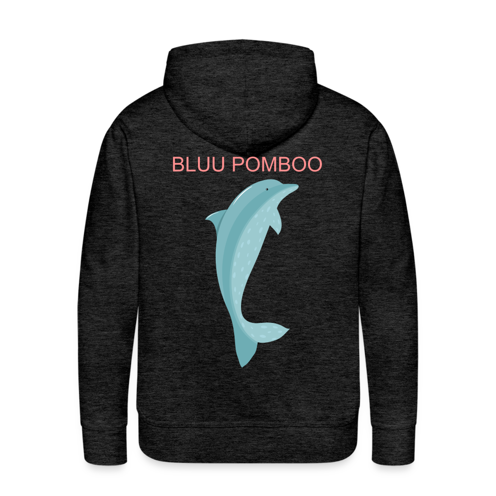 BLUU POMBOO Männer Premium Hoodie - Anthrazit