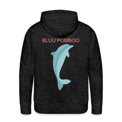 BLUU POMBOO Männer Premium Hoodie - Anthrazit