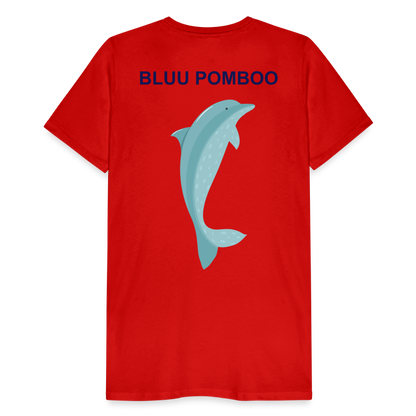 BLUU POMBOO Männer Premium T-Shirt - Rot