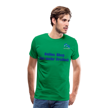 BLUU POMBOO Männer Premium T-Shirt - Kelly Green