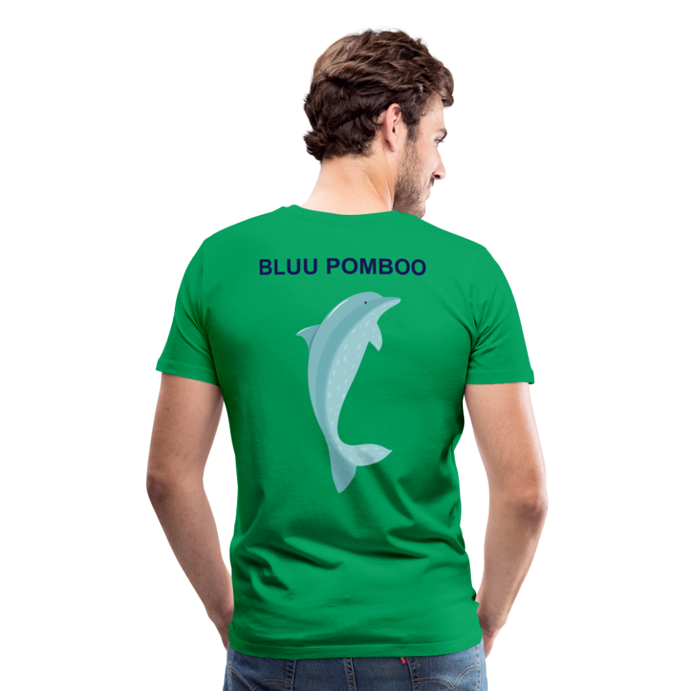 BLUU POMBOO Männer Premium T-Shirt - Kelly Green