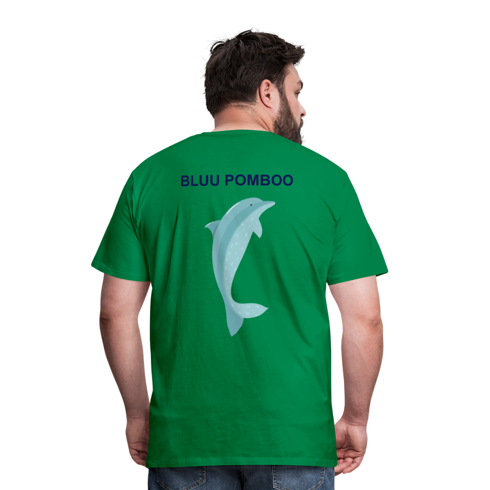 BLUU POMBOO Männer Premium T-Shirt - Kelly Green