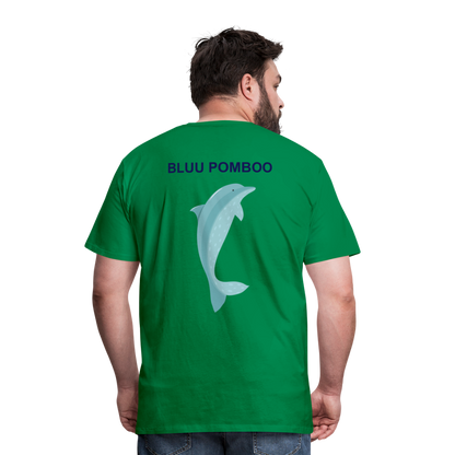 BLUU POMBOO Männer Premium T-Shirt - Kelly Green