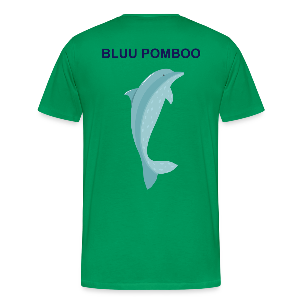 BLUU POMBOO Männer Premium T-Shirt - Kelly Green