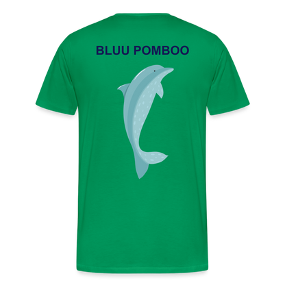 BLUU POMBOO Männer Premium T-Shirt - Kelly Green