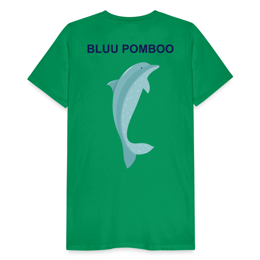 BLUU POMBOO Männer Premium T-Shirt - Kelly Green