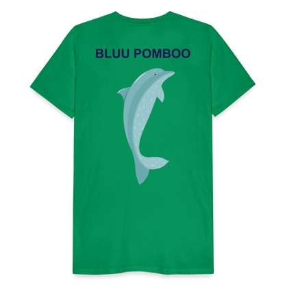 BLUU POMBOO Männer Premium T-Shirt - Kelly Green