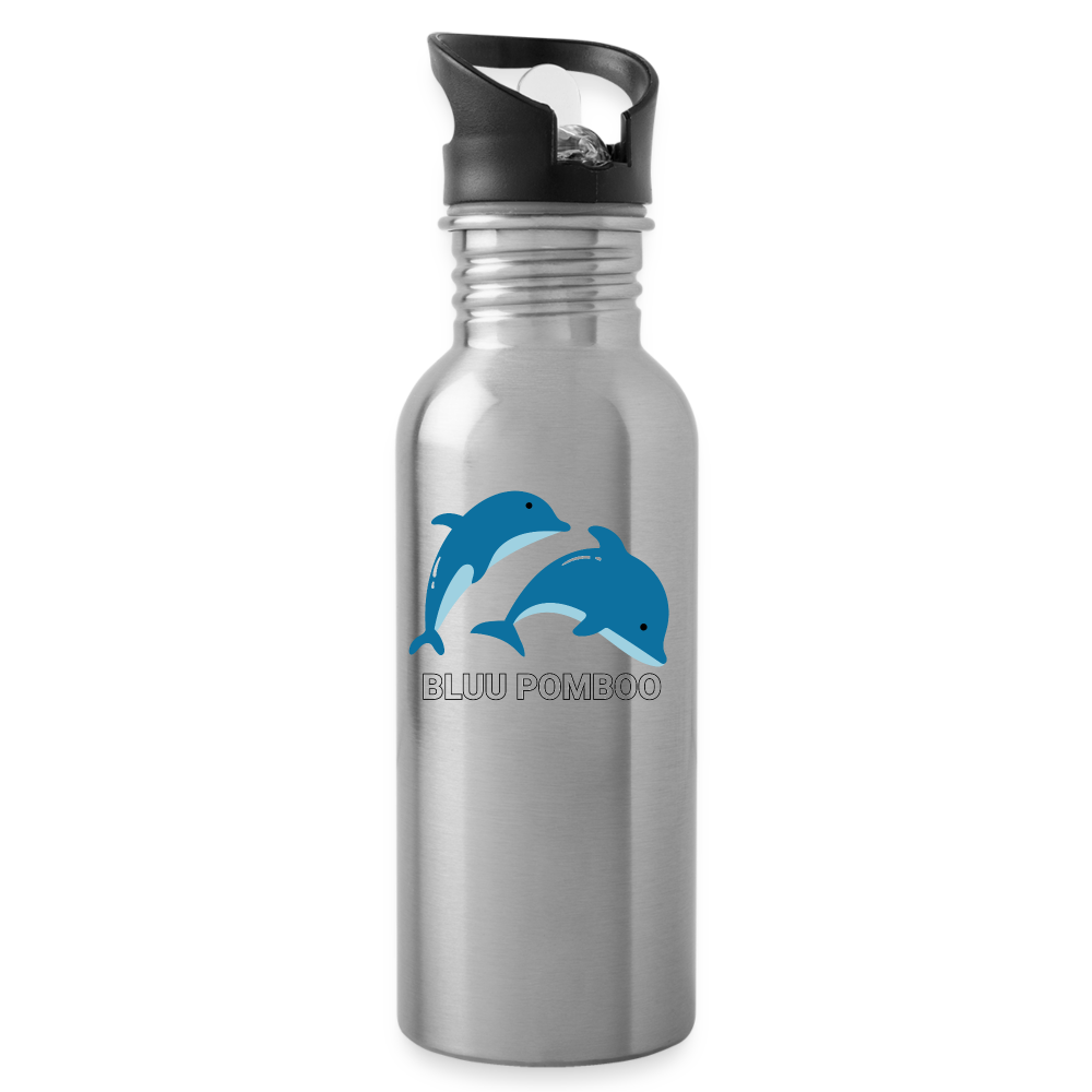 BLUU POMBOO Trinkflasche - Lightsilver