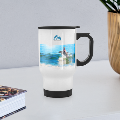 BLUU POMBOO Travel Mug - weiß