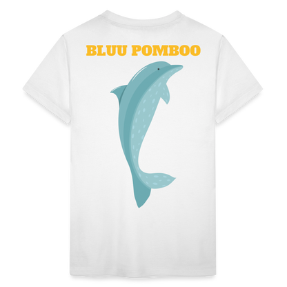 BLUU POMBOO Teenager Premium T-Shirt - weiß