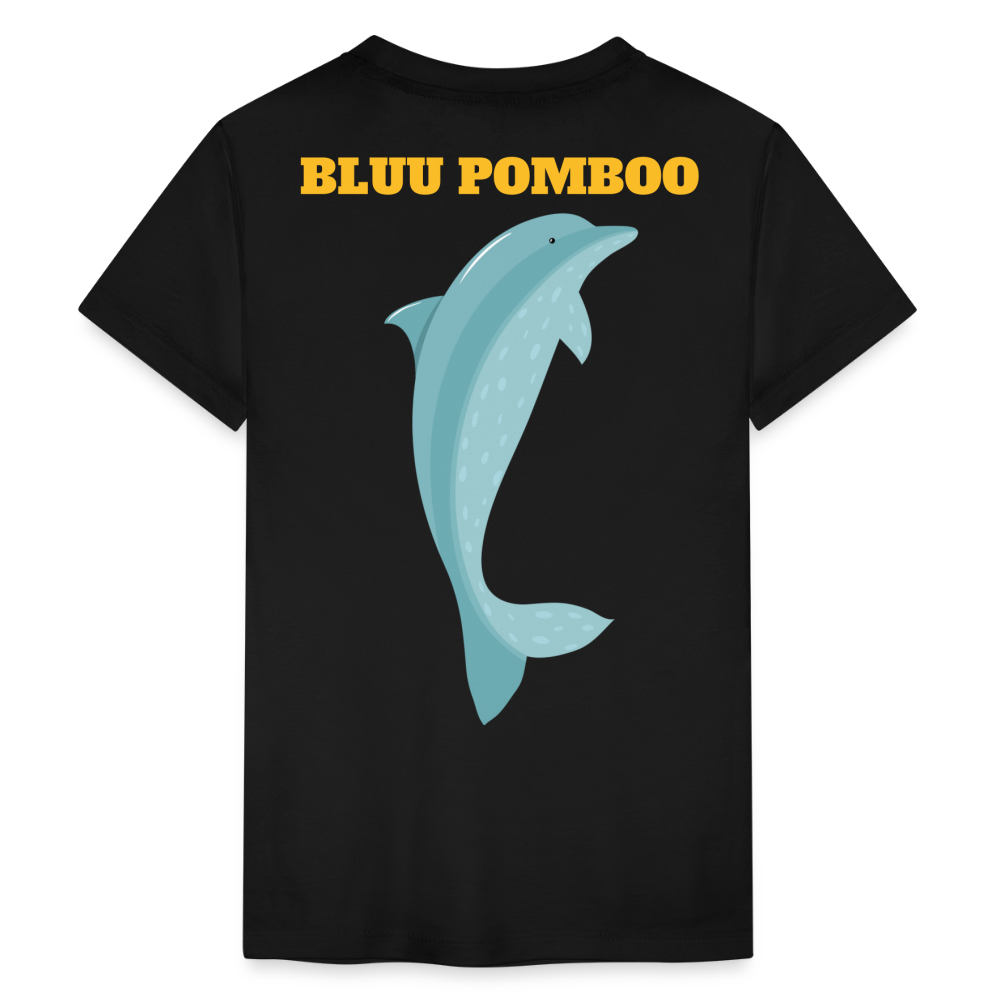 BLUU POMBOO Teenager Premium T-Shirt - Schwarz