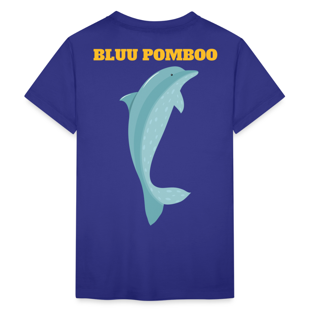 BLUU POMBOO Teenager Premium T-Shirt - Königsblau