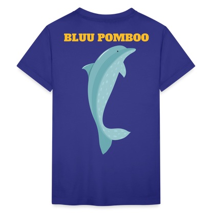 BLUU POMBOO Teenager Premium T-Shirt - Königsblau