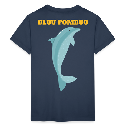 BLUU POMBOO Teenager Premium T-Shirt - Navy