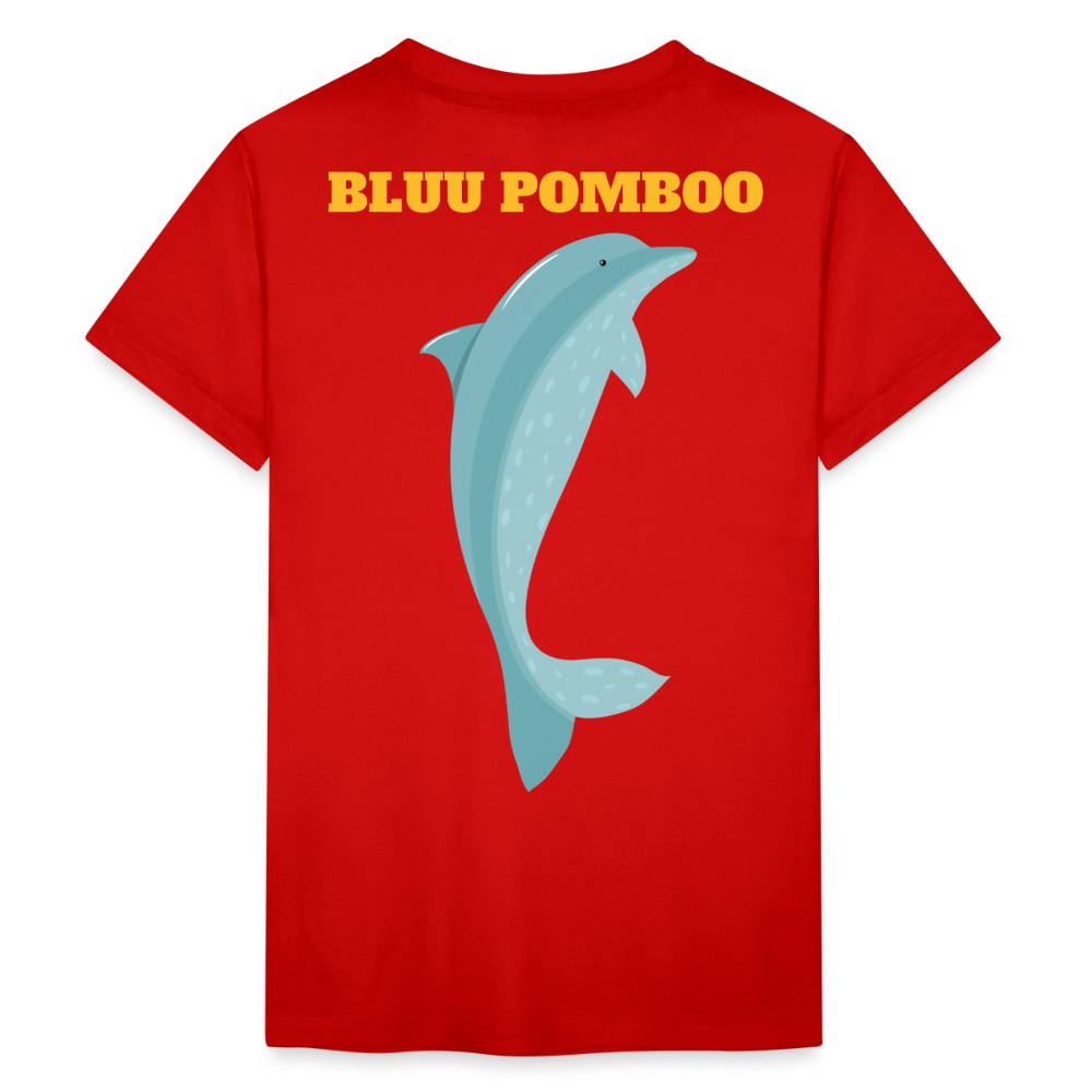 BLUU POMBOO Teenager Premium T-Shirt - Rot