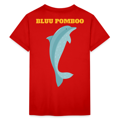 BLUU POMBOO Teenager Premium T-Shirt - Rot