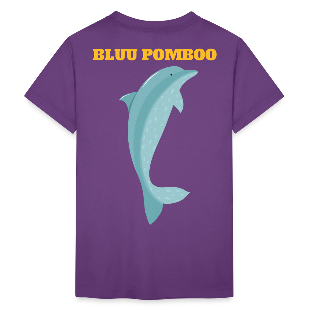 BLUU POMBOO Teenager Premium T-Shirt - Lila