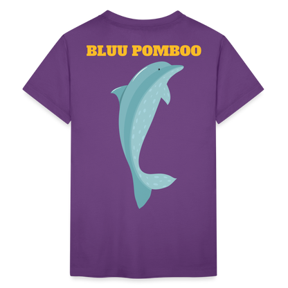 BLUU POMBOO Teenager Premium T-Shirt - Lila