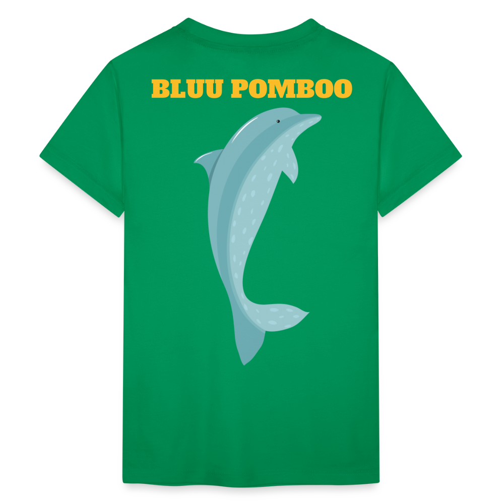 BLUU POMBOO Teenager Premium T-Shirt - Kelly Green