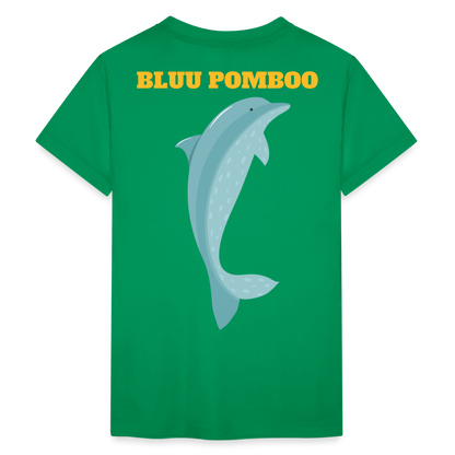 BLUU POMBOO Teenager Premium T-Shirt - Kelly Green